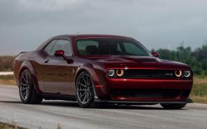 Dodge Challenger SRT Hellcat on Vossen Wheels (HF-3) 2019 года